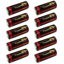 Настоящее перезаряжаемый аккумулятор 10 х Trustfire Tf 3,7 в литий — по 26650 аккумулятор 5000 мАч перезаряжаемый черный