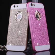luxury case for apple iphone 5 5s acrylic pink pc cover for iphone5 s mobile phone accessories by bags Material i cases & covers