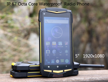 Unlocked cell Phones Android 5.1 Walkie talkie IP67 5″ 1920×1080 MSM8939 Octa Core Waterproof phone GPS 4G LTE 2GB RAM 32GB ROM