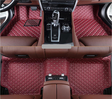 For Audi S7 Limousine 2013.2014.2015.2016.2017 Floor Mats Auto Foot Carpets Step Mats High Quality New Embroidery+Leather+XPE