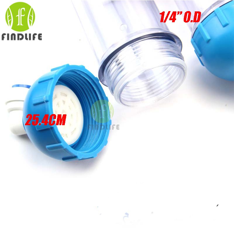 Water Filter Cartridge Housing Shell DIY Purifier Bottle Reverse Osmosis System