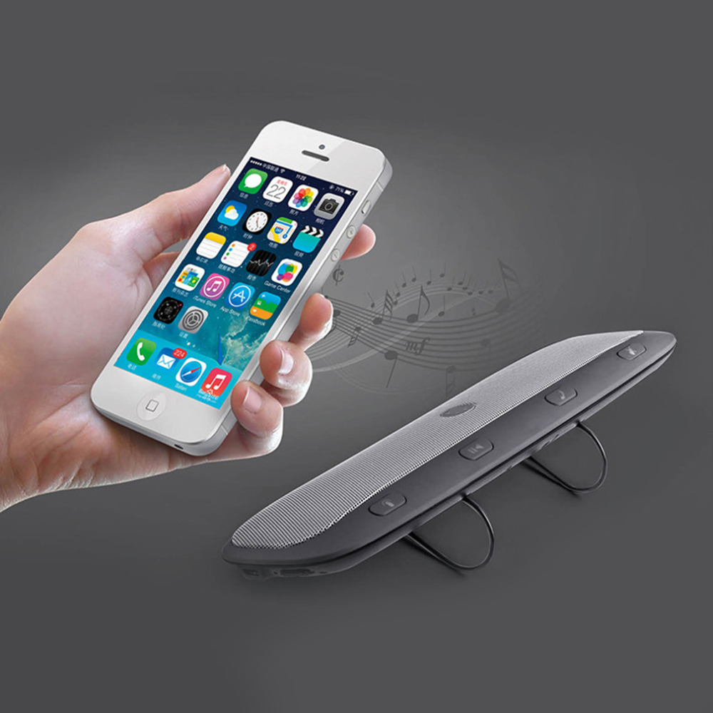 EDFY Sun Visor Bluetooth Car Kit Speaker Handsfree Speakerphone Music Player support Bluetooth-enabled phone Free Shipping
