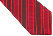 NT0459 2014 New Fashion Classic Tie Polyester Black Red Stripes Jacquard Woven Men s Accessories Formal