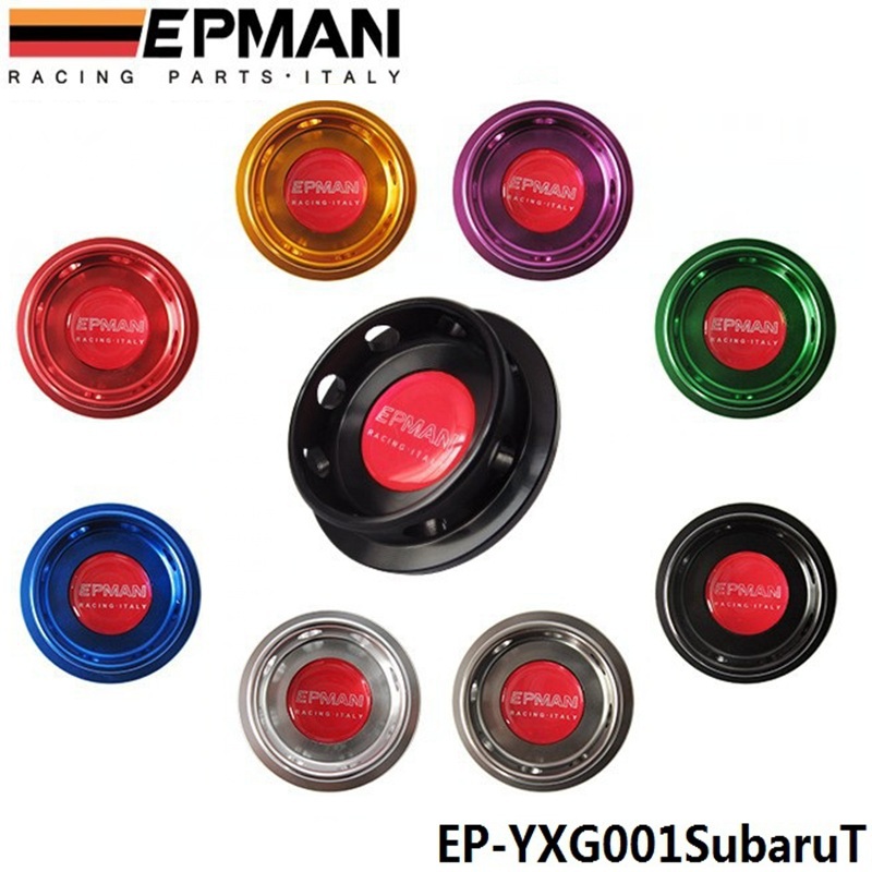 BRAND NEW EPMAN Limited Edition Billet Engine Oil Filler Cap For ALL SUBARU EP-YXG001Subaru (Default Color is Black)