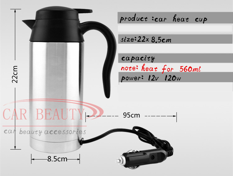 12v 170w Portable Electric Jug Kettle Tea Coffee Picnic Camping Car