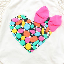 2PCS Baby Girls Kids Sleeveless Vest T shirt Tops Clothes Short Pants Outfit