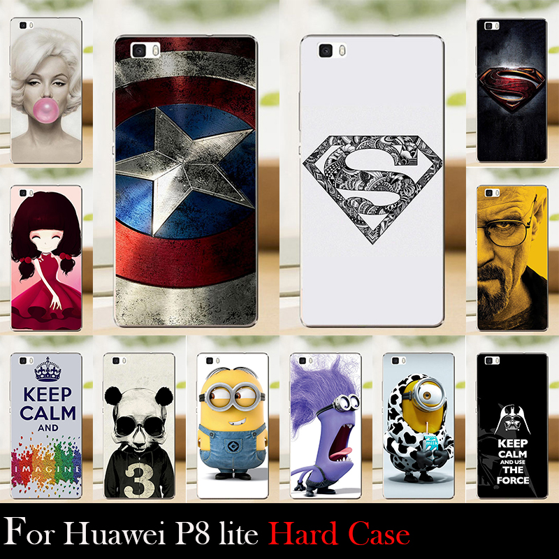 Huawei Ascend P8 Lite P8 Mini Protective Mobile Case Accesary For Cellular Phone Breaking Bad Marilyn