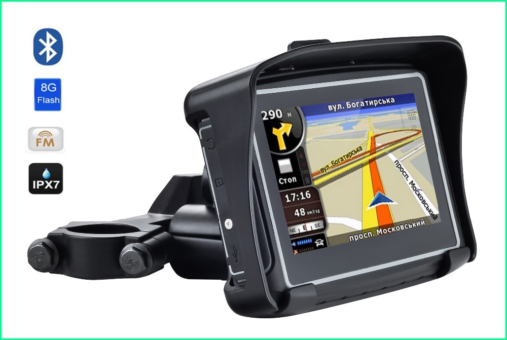   GPS - 4.3  Win CE 6.0 GPS  -  8     - FM  / Bluetooth