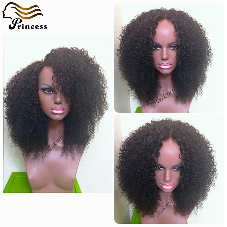 Best Brazilian Virgin Hair Full Lace Human Hair Wigs Kinky Curly Human Hair Lace Front Wigs Black Woman Glueless Full Lace Wigs