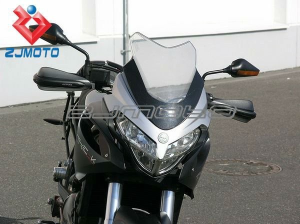 Black Universal motorcycle Motorcross Dirt Bike MX ATV HAND GUARDS for dual road handguard (1)