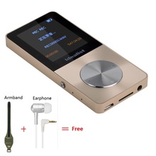 HIFI Metal Mp3 MP4 Player Reproductor MP4 8G Outdoor Sport MP3 Radio Music Mp4 Game Player Voice Recorder E-Book Reading Walkman
