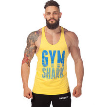 Summer Style Man Brand Gym Workout Tank Cotton Breathable Bodybuilding Training Sports Exercise Vest Fitness Tops
