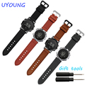 Hot Sale For Suunto CORE Strap Genuine Leather Watchband 24mm For Suunto Essential Smart watches accessories