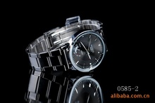 Nary hombre y mujer ocio deportes de cuarzo resistente al agua Rhinestone suizo parejas aleación de lujo de la marca Montre Homme para hombre relojes