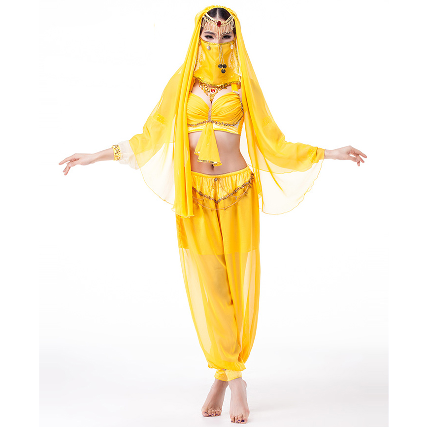 5-Piece-Sexy-Indian-Costume-Exotic-Appar