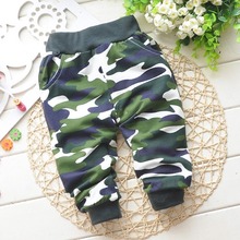 spring&autumn Lovely cotton children Camouflage pants newborn Baby boy pants baby girl pants baby clothing 0-2 year baby pants