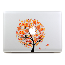Removable Avery colorful fashion the autumn tree tablet and laptop sticker computer sticker for macbook Pro 13,Air 13,205*270mm