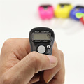 2016 New Arrival Mini 5 Digit LCD Electronic Digital Golf Sports Universal Finger Hand Held Ring
