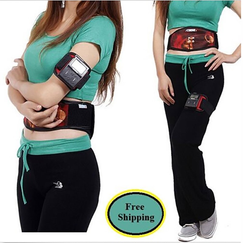 Hot Sale Ab Tronic X2 Dual Fitness Belt Slimming Belt Vibration BeltSlimming Vibrating Fitness Belt Release Muscles Exercise-7