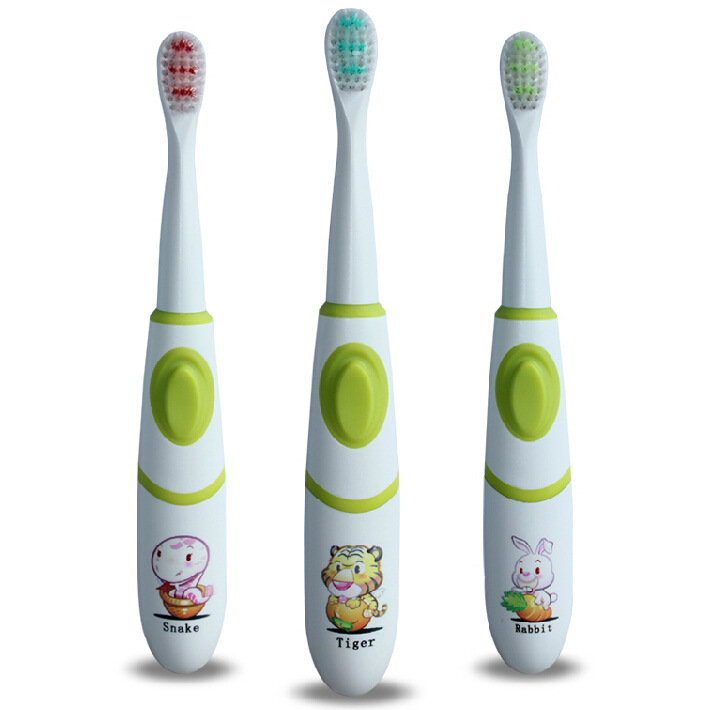 Child sonic electric toothbrush / lovely cartoon electric toothbrush 12 zodiac Baby electric toothbrush soft hair
