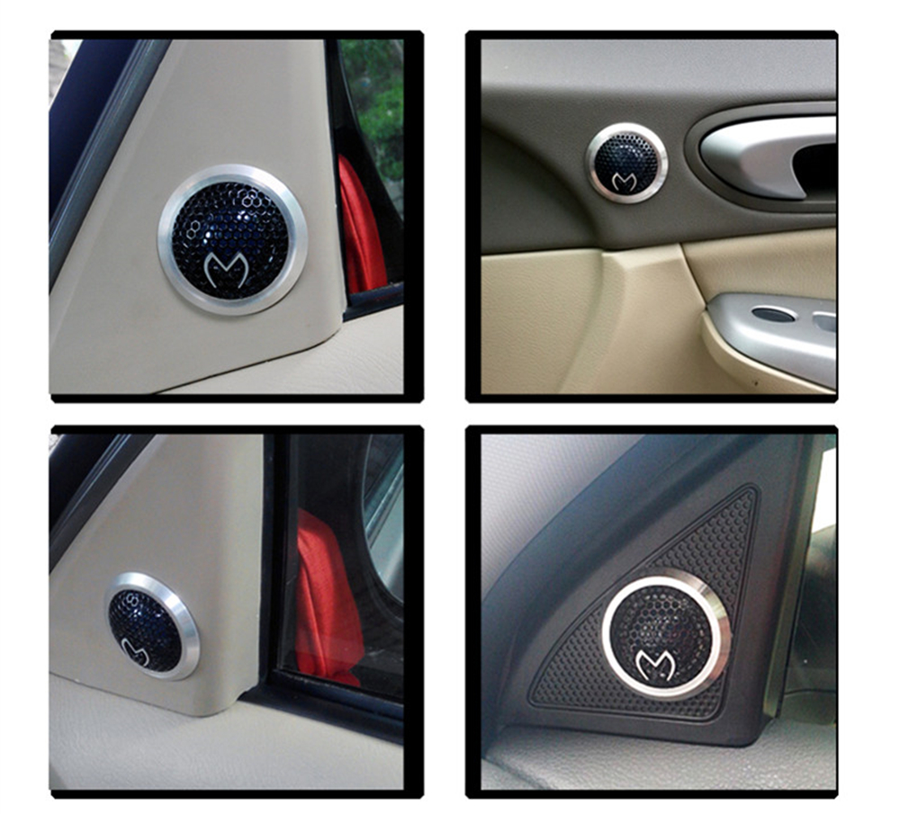 Tweeters Car Audio 4 ohm Paired Silk Soft Dome Hifi Mini 2 inch Tweeter