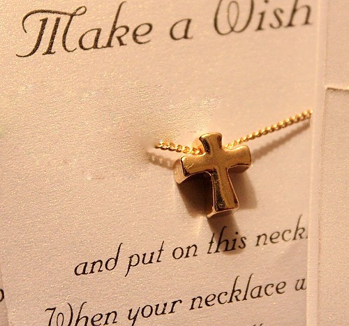 18K-Gold-Plated-Cheapest-Price-Fashion-Alloy-Necklace-Make-a-Wish-Cheap-Jewelry-Necklace-New-Fashion-free-shipping