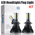 H7 LED car Headlight 80W 8000LM 4 COB for Automotive Headlight Fog lamp H1 H3 H11
