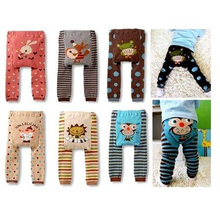 Pattern Printed Boy Girls Kids Pant Baby Toddler Cotton Pant PP Trousers Bottom