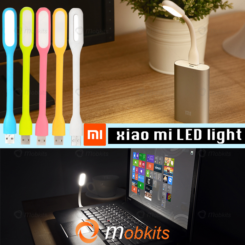 2015 Original XiaoMi LED LIght Portable XiaoMi Mi Led Flexible Silicone USB Lamp XiaoMi Light for Notebook Laptop or Power Bank