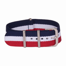 Nuevo 22 mm tela otan Nylon correa de reloj correa accesorios bandas hebilla de correa 22 mm