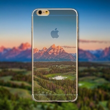 Magical Scenery Ultra Thin 0.5mm Soft TPU Translucent  Painted Mobile Phone Accessories Back Skin Case for Apple iPhone 5 5S