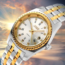 Marca de lujo fecha Auto relojes de pulsera hombres roleXwatchfully acero inoxidable completa 30 M impermeable militar sport reloj de cuarzo