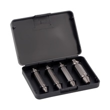 2015 New Hot Sale 4 Screw Extractor Drill Bits Guide Set Broken Bolt Remover Easy Out Set