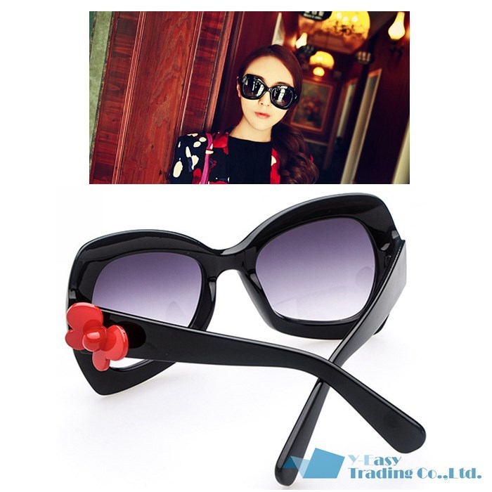 [2015 New]Trend Retro Inspired butterfly women\'s polish UV 400 Sunglasses brand designer women vintage flower eyeglasses (3)