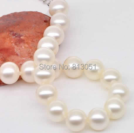 Free shipping!!!Freshwater Pearl Bracelet,creative jewelry, brass lobster clasp, with 5cm extender chain, Round, natural, white