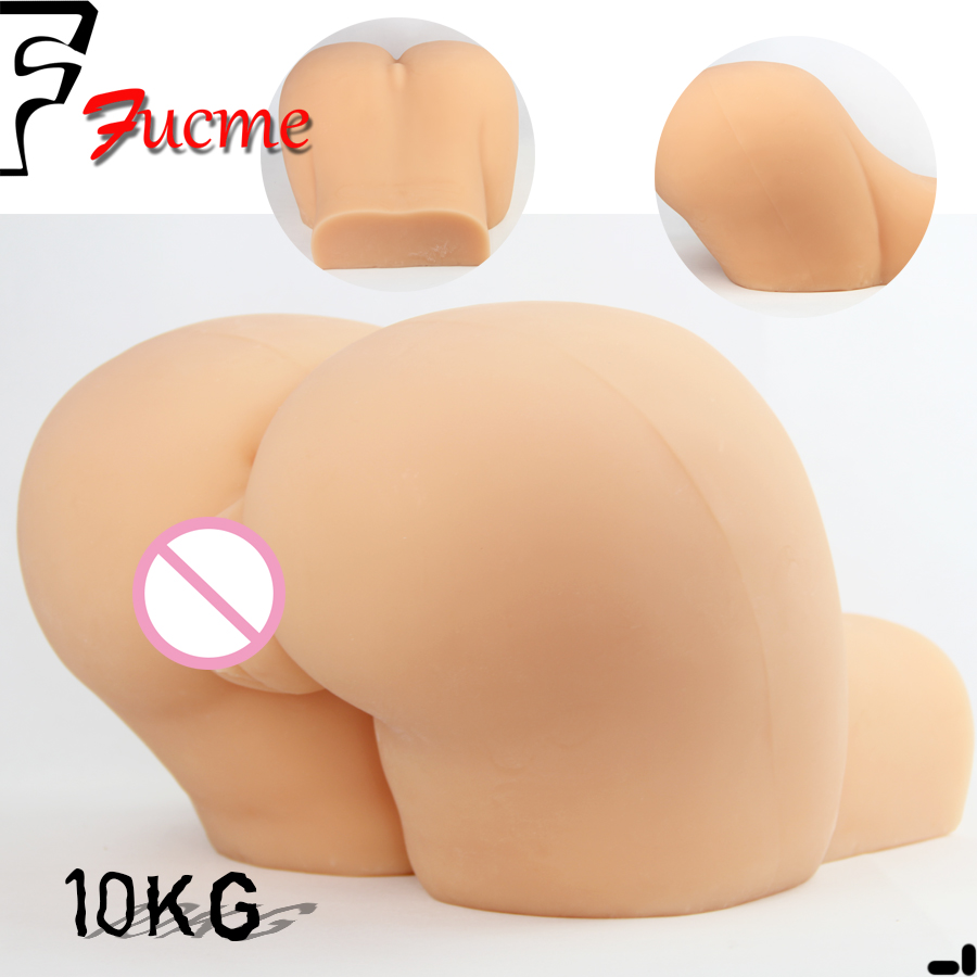 2015 Sex Dolls 10kg Realistic Passionate Big Ass & Vagina, Full Silicone Sex Doll, Masturbating Toy, Masturbator Toys for Men