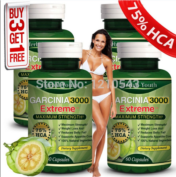 pure garcinia cambogia extract 75 HCA slimming diet products to weight lose and burn fat garcinia