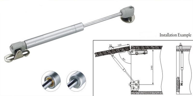 Pressure 20n 300n Furniture Hinge Kitchen Cabinet Door Lift