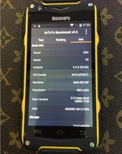 OriginalDiscovery V8 Android 4 4 3G GPS MTK6572 512 4Gdual Core Waterproof Dustproof Shockproof WCDMA 4