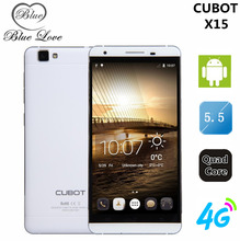 Original Cubot X15 Smartphone 5.5 FHD 1920*1080 16MP Camera Android 5.1 4G MTK6735A Quad Core 2G RAM 16G ROM Smartphone