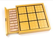 Madera de lógica para adultos juego Sudoku juguetes educativos de madera para los niños
