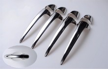 New Chrome Car Door Handle Cover Trim For for Toyota RAV4 RAV 4 2013 2014 Free Shipping