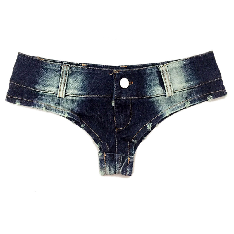 US Hot Women Summer Micro Mini Jeans Shorts Low Rise Pants Trousers Clubwear 