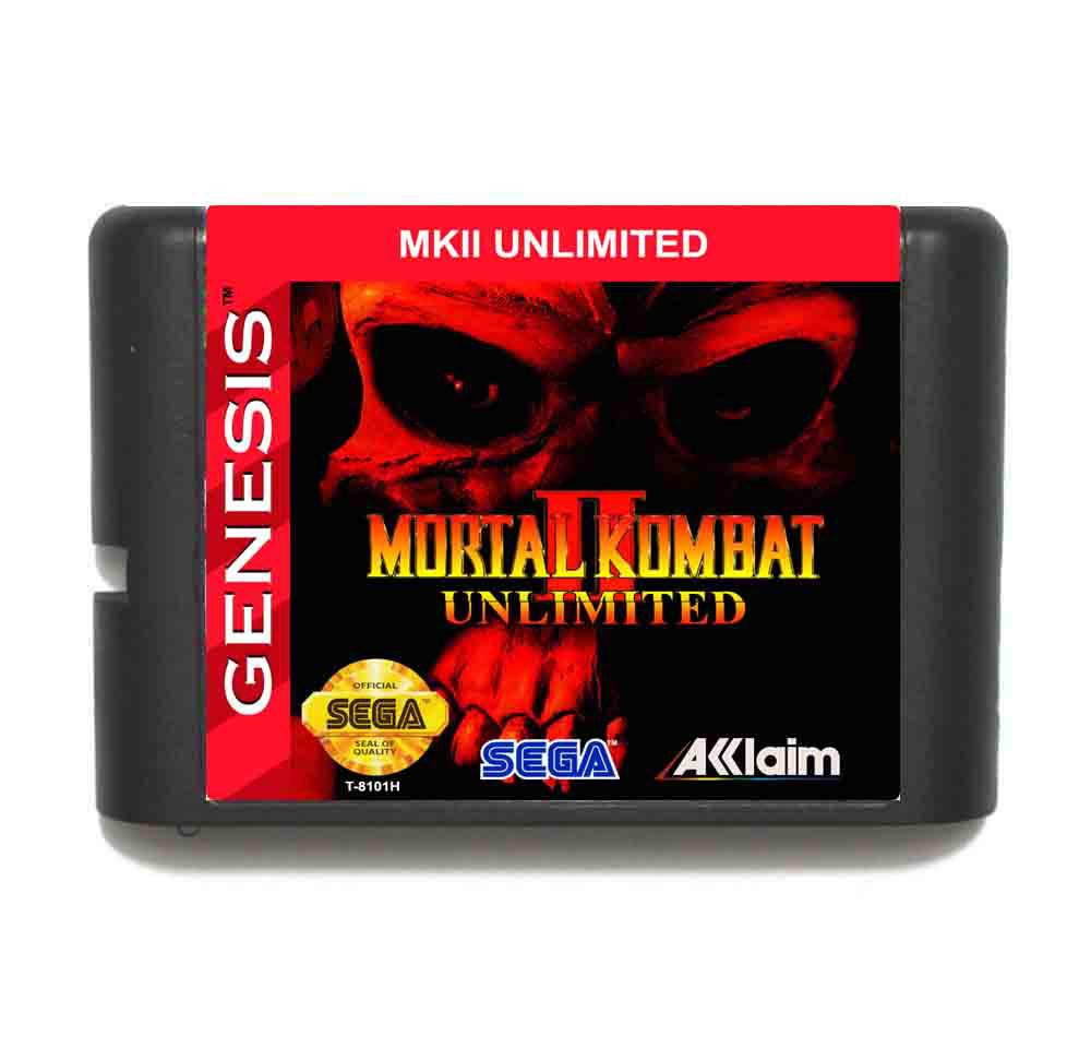 Купить Mortal kombat ii неограниченное 16 бит md карточная игра с розничной  коробке для sega megadrive/Бытие в интернет-магазине с бесплатной доставкой  из Китая, низкие цены | Nazya.com