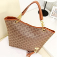 High Quality 2015 Women Smile Face Rivet Skull Messenger Bag Designer