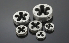 Envío gratis 1 unid 45 mm estándar métrico Die M16 M16 x 2.0 mm Dies roscar torno modelo ingeniero tema creador 16 mm x 2.0 mm