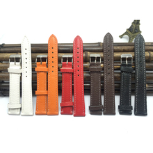 black leather watchband 20mm/16mm relogio Soft Sweatband 2015 pin Buckle watch straps 20mm watch band Low Price Wholesale B004-1