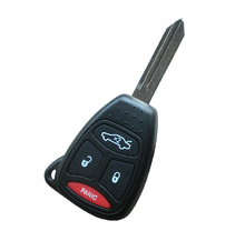 5pcs/lot 4 Button Remote Key Blank Shell for Chrysler 300/ Aspen/DODGE Ram 1500/JEEP Commander