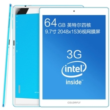 Original Colorfly i977A Intel Baytrail-T Z3735F X86 Quad Core 9.7 inch IPS Screen Android 4.4 3G Network Tablet PC WiFi GPS