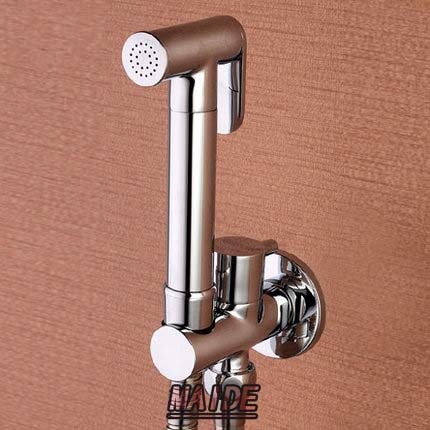 Toilet Brass Hand Held Bidet Spray Shower Head Douche Kit Shatta Copper Valve Bathroom Bidet sprayer Jet Tap & Holder & hose